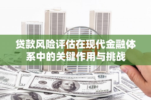 岐山贷款风险评估在现代金融体系中的关键作用与挑战