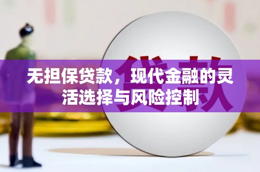 岐山无担保贷款，现代金融的灵活选择与风险控制