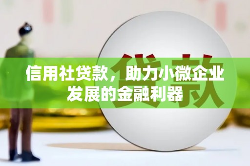 岐山信用社贷款，助力小微企业发展的金融利器