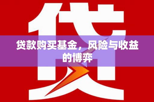 岐山贷款购买基金，风险与收益的博弈