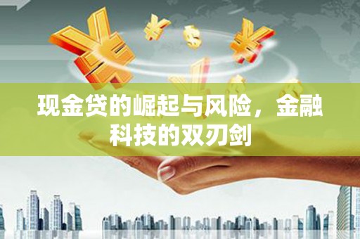 岐山现金贷的崛起与风险，金融科技的双刃剑