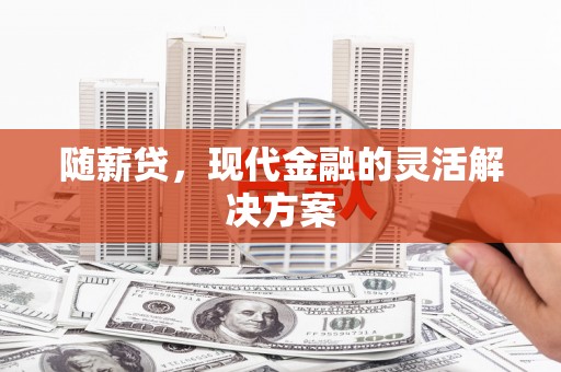 岐山随薪贷，现代金融的灵活解决方案