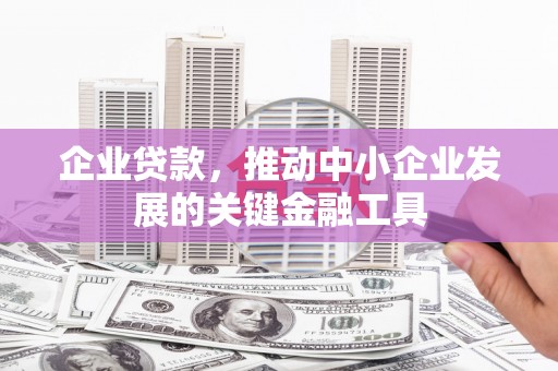 岐山企业贷款，推动中小企业发展的关键金融工具