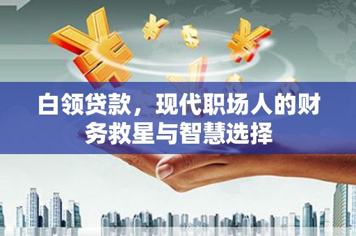 岐山白领贷款，现代职场人的财务救星与智慧选择