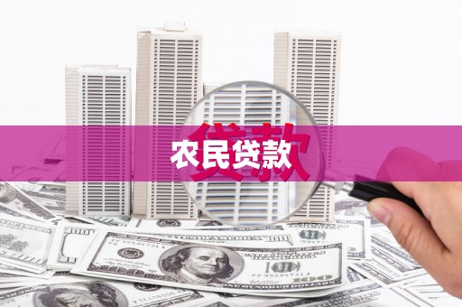 岐山农民贷款