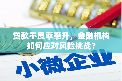 岐山贷款不良率攀升，金融机构如何应对风险挑战？