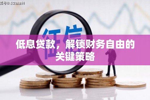 岐山低息贷款，解锁财务自由的关键策略