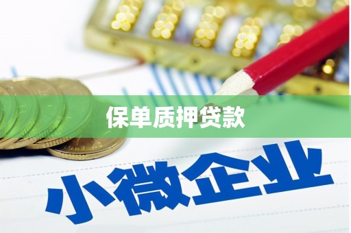 岐山保单质押贷款